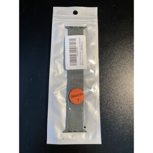 Elastic Braided Solo Loop Bands Apple Watch Series Hunter Green 38/40/41 MM 7